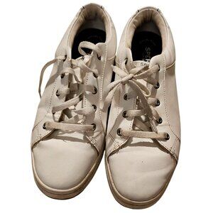 Sperry Women's White Femmes Canvas Sneakers Size 11 (STS 86035)